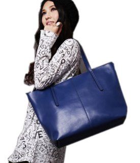 OEM Blue Women' Bag Print PU Patent Leather Office Tote Top Handle Satchel shoulder Bag Tote Top Handbag Briefcase Briefcase Purse : Cosmetic Tote Bags : Beauty