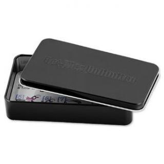 BowTies Unlimited Gift Tin black metal Gift Box at  Mens Clothing store: Neckties