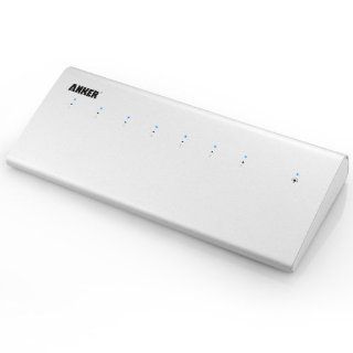Anker USB 3.0 7 Port Hub Premium Aluminum Hub for iMac, MacBook Air, MacBook Pro, MacBook, and Mac Mini (White Trim): Computers & Accessories