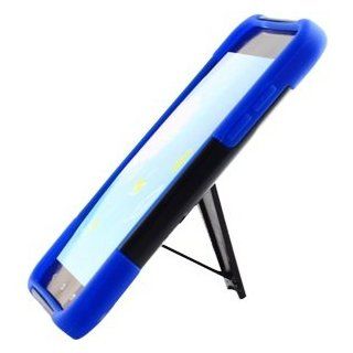 Bundle Accessory for Verizon HTC Droid DNA 6435   Blue Black Armor Case with Stand + Lf Stylus Pen + Lf Screen Wiper: Cell Phones & Accessories