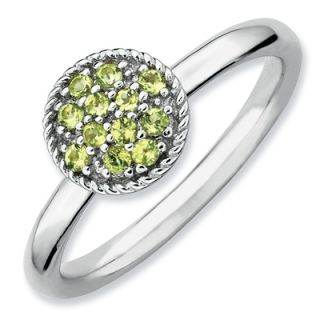 cluster ring in sterling silver orig $ 59 00 now $ 50 15 ring size