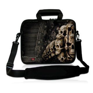CorlfulCase® 17" 17.3" inch Laptop Shoulder Bag Sleeve Case For APPLE MACBOOK PRO 17/Toshiba Qosmio 17/Dell Alienware 17/MSI GS70 Stealth Pro/MSI GT70 Dominator Pro/Sager Cleo x7200/ASUS ROG G750   Skull Heap S17 5518: Computers & Access
