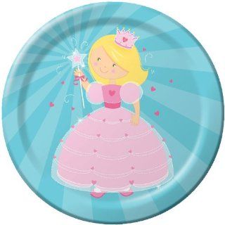 Fairytale Princess 8.75 inch (22.2cm) Paper Plates: Kitchen & Dining