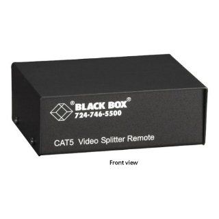 Black Box AC502A R2 STANDARD REMOTE CAT5 VGA VIDEO SPLITTER: Electronics