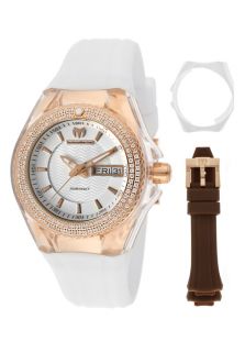 Technomarine 110041  Watches,Womens Cruise Start White Dial White Silicon, Casual Technomarine Quartz Watches