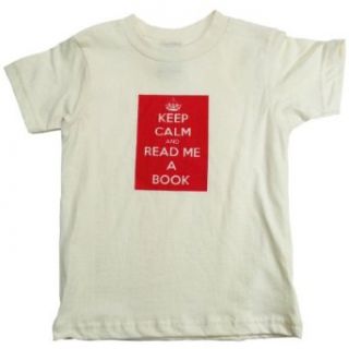 YoungPunks Kid's Keep Calm and Read Me a Book T Shirt Toddler: Clothing