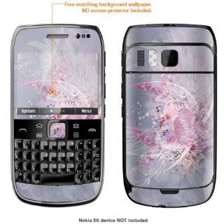 Protective Decal Skin STICKER for Nokia E6 case cover E6 495: Cell Phones & Accessories