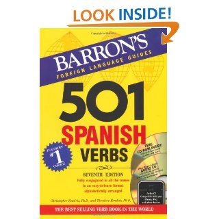 501 Spanish Verbs with CD ROM and Audio CD (501 Verb Series) (9780764197970): Christopher Kendris, Theodore Kendris: Books