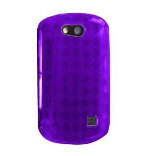 For ZTE Groove X501 TPU Cover Case Dark Purple Accessory Cell Phones & Accessories
