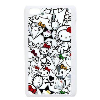 DiyCaseStore Cute tokidoki deer spiderman skull hello kitty jewelry jigsaw Ipod Touch 4 Hard Case Cover Protector Christmas Gift Idea: Cell Phones & Accessories