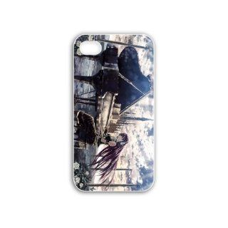 Design Iphone 4/4S Anime Series megurine luka vocaloid anime Black Case of Hard Case Cover For Guays: Cell Phones & Accessories