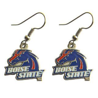 Boise State Broncos Dangle Logo Earring Set Ncaa Charm Gift : Sports Fan Earrings : Sports & Outdoors