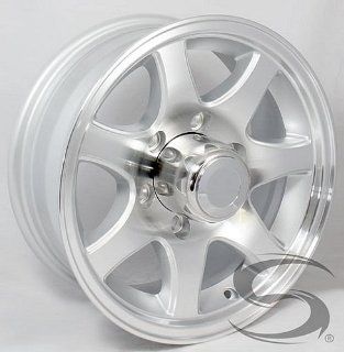 16 inch T02 Aluminum Trailer Wheel 6 Lug CENTER CAP NOT INCLUDED: Automotive