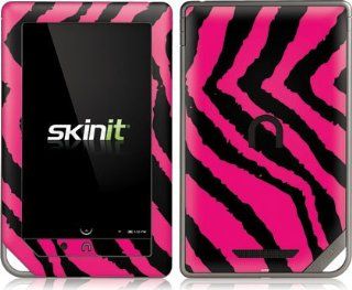 Pink Fashion   Retro Zebra   Nook Color / Nook Tablet by Barnes and Noble   Skinit Skin: Computers & Accessories