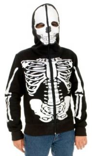 Boys Skeleton Sweatshirt Kids Costume: Clothing