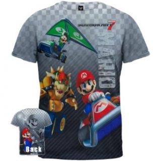 Nintendo   Mario Kart 7 Youth T Shirt: Clothing