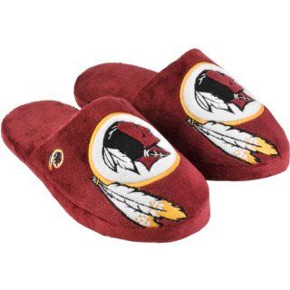 NFL Washington Redskins Big Logo Slide Slippers : Sports Fan Slippers : Sports & Outdoors