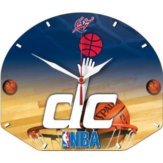 NBA Washington Wizards High Definition Clock Backboard Shaped : Sports Fan Wall Clocks : Sports & Outdoors