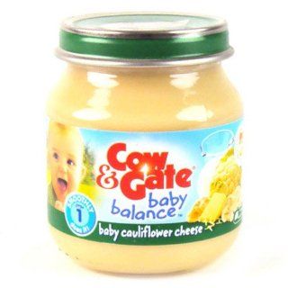 Cow & Gate 4 Month Cauliflower Cheese Jar 125g : Baby Food : Grocery & Gourmet Food