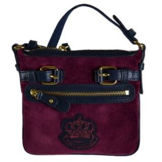 Juicy Couture Royal Crown Velour Swingpack Burgundy: Shoes
