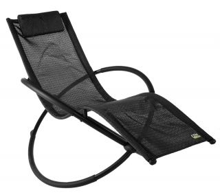 Outdoor Orbital Lounger Ultimate Relaxation Chaise —