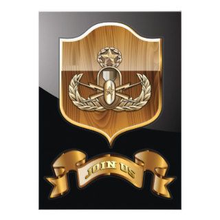 Navy EOD Warfare Officer Custom Invites