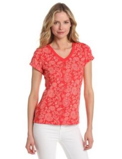 Levi's Women's Bandana Print T Shirt, Red, X Large at  Womens Clothing store: Fashion T Shirts