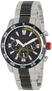 red line Men's RL 60011 Cruiser Chronograph Black Dial Two Tone Stainless Steel Watch at  Men's Watch store.