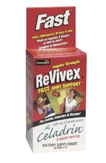 Naturade Regular Strength ReVivex Fast Joint Support Dietary Supplement Tablets, 40 Count Packages (Pack of 2): Health & Personal Care