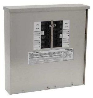 10 16 CIR 7.5kW outdr surface mount MTS, no meters. UL : Generator Transfer Switches : Patio, Lawn & Garden