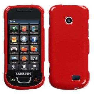 Samsung T528G Hard Protector Case Phone Cover   Red: Cell Phones & Accessories