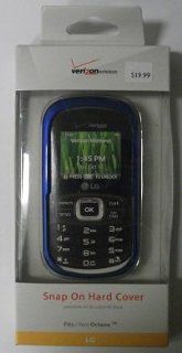 New OEM Verizon LG Octane VN530 Blue Snap On Hard Cover: Cell Phones & Accessories