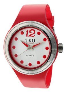 TKO ORLOGI Women's TK531 RD Candy Collection Fun Colorful Rubber Watch at  Women's Watch store.