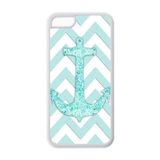 Chevron Anchor Cover Case for Iphone 5C IPC 535: Cell Phones & Accessories