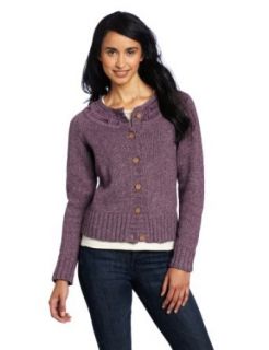 Woolrich Women's Sweetfern Cardigan, Blackberry Heather, X Small at  Womens Clothing store