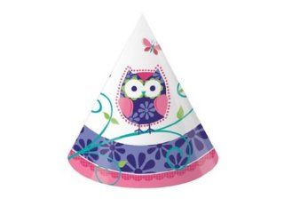 Creative Converting Owl Pal Party Hats, 8 Count Toys & Games