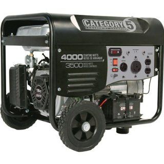 Category 5 Electric Start Generator with Wireless Remote Control   4000 Surge Watts, 3500 Rated Watts, EPA Compliant, Model# 46505 : Power Generators : Patio, Lawn & Garden