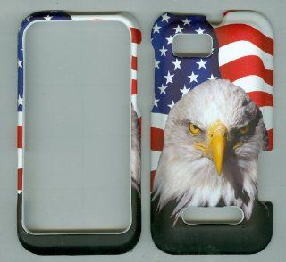 MOTOROLA DEFY XT XT556/XT557/XT555C Phone case cover snap on faceplate protector hard rubberized CAMO USA FLAG HUNTER WHITE BIRD: Cell Phones & Accessories