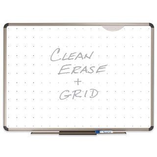 Quartet Euro Prestige Total Erase Dry Erase Board, 4 x 3 Feet, Aluminum/Titanium Finish Frame (TE564T) : Office Products
