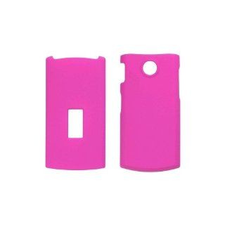 New Soft Touch Hot Pink Snap On Case for LG GD570 dLite Cell Phones & Accessories