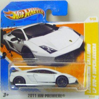 Hot Wheels 2011 HW Premiere Lamborghini Gallardo LP 570 4 Superleggera Collector #9: Toys & Games
