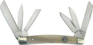 Frost Cutlery & Knives CCK571IMI Canyon Creek Congress Pocket Knife with Imitation Ivory Handles : Folding Camping Knives : Sports & Outdoors