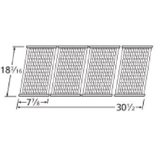 Music City Metals 5S574 Stamped Stainless Steel Cooking Grid Replacement for Select Charbroil Gas Grill Models, Set of 4 : Grill Parts : Patio, Lawn & Garden