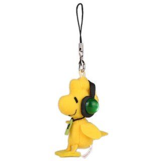 Peanuts Snoopy Music Series Cell Phone Strap (Wood Stock): Toys & Games