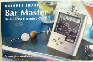 Sharper Image Bar Master: Bartender's Electronic Guide, More Than 500 Drink Recipes!: Health & Personal Care