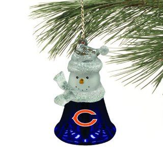 Chicago Bears 3in Acrylic Bell Ornament : Sports Fan Hanging Ornaments : Sports & Outdoors