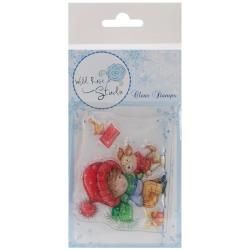 Wild Rose Studio Ltd. Clear Stamp 3.5 X3 Sheet   Antoine   Dog