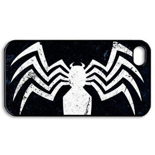 ePcase Outstanding White Spider Printed Black Hard Case Cover for Apple iPhone 4/4S: Cell Phones & Accessories