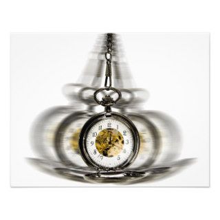 Hypnosis Spinning Clock Personalized Invite