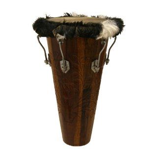 Ashiko Drum   Bolt Tuned Goatskin Head: Musical Instruments